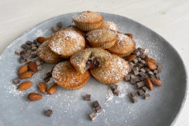 Rezept: Mandelbiscuits mit Nutella