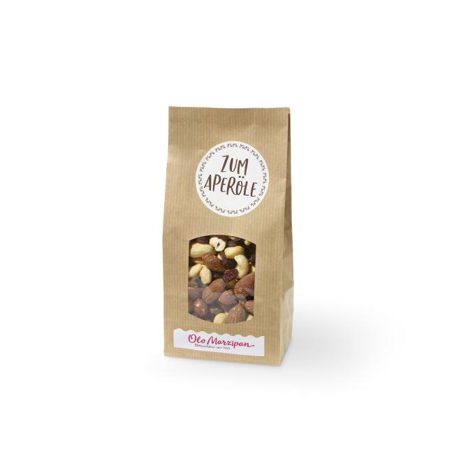 Nussmix mit Sultaninen, salzig Cashews, Mandeln, Haselnüsse 300g